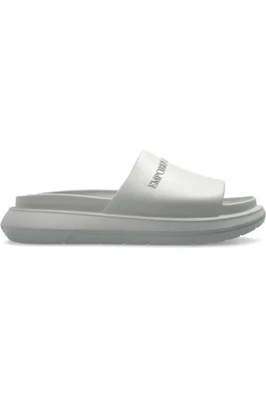 Emporio Armani Sandalias con logo en relieve