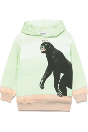 Moschino Sudadera estampada con capucha