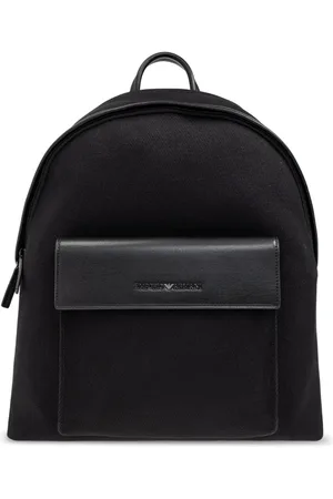 Emporio Armani Mochila con letras del logo