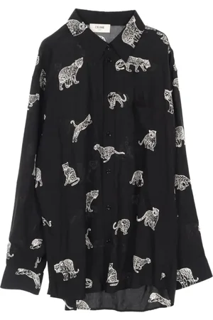 Céline Camisa con animal print 2010
