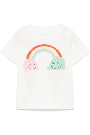 Stella McCartney Camiseta con estampado gráfico
