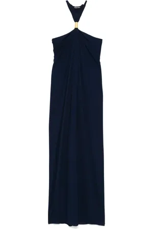 Tom Ford Vestido de fiesta con cuello halter