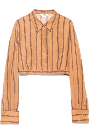 Fendi Camisa con estampado Karligraphy