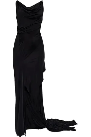 Dsquared2 Vestido largo drapeado