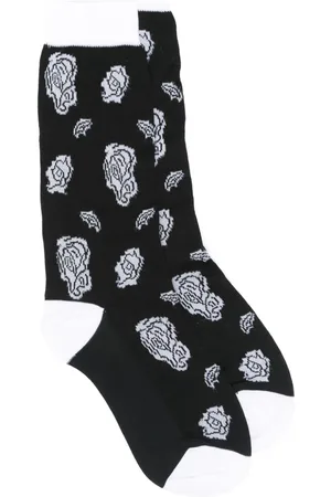 Marni Calcetines con rosas en jacquard