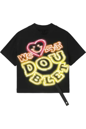 DOUBLET Camiseta con logo estampado