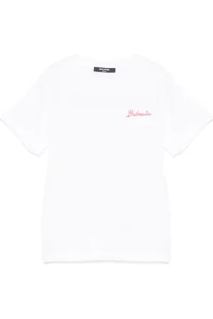Balmain Camiseta con logo estampado