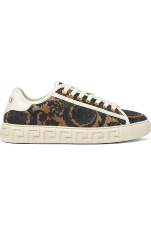 VERSACE Zapatillas con motivo Barocco Jacquard Greca