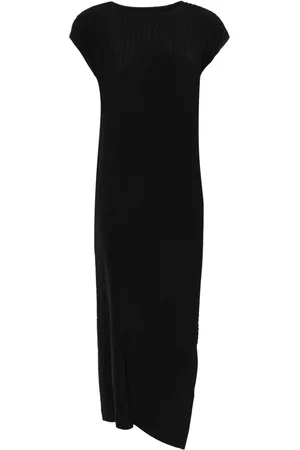 Issey Miyake Vestido largo Vigor Pleats Solid