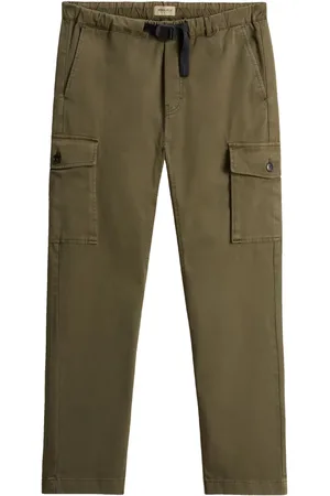 Woolrich Pantalones cargo con cinturón