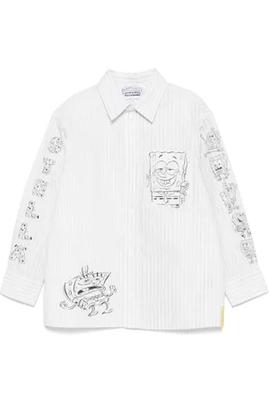 Stella McCartney Camisa a rayas de x Sponge Bob