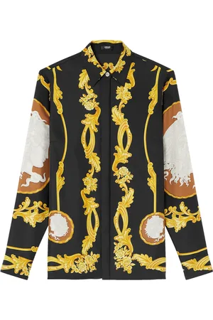 VERSACE Camisa Cameo de seda