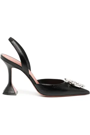 Amina Muaddi Zapatos Begum con tacón de 70 mm
