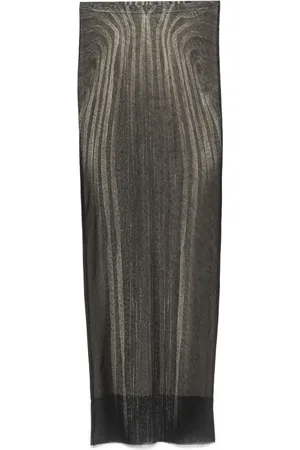 Jean Paul Gaultier Falda larga Spiral