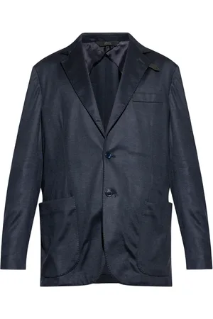 BRIONI Blazer de lana con doble botonadura