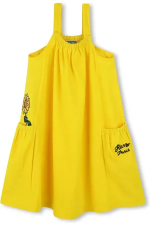 Kenzo Vestido con logo bordado