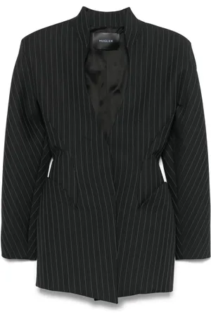 MUGLER Blazer a rayas