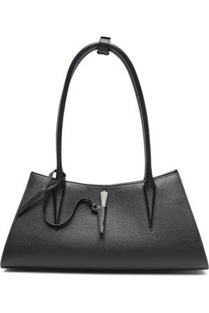 MUGLER Bolso shopper de piel