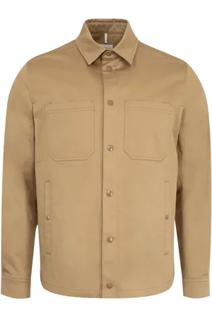 Moncler Camisa tipo gabardina