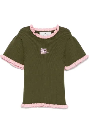 Etro Top con detalle de volantes