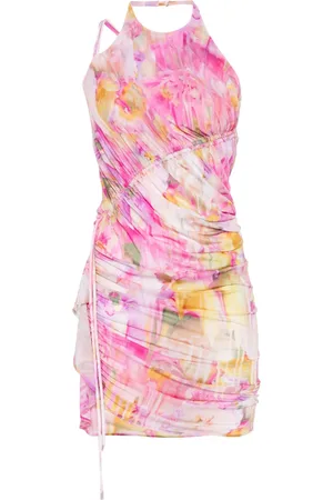 BLUMARINE Vestido corto con estampado floral
