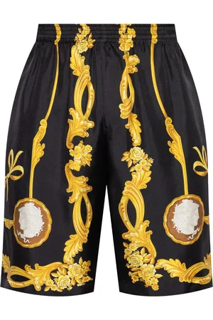 VERSACE Pantalones cortos Cameo de seda