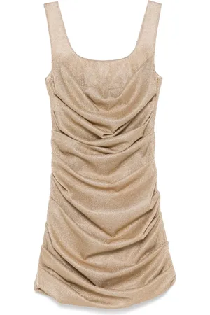 GIUSEPPE DI MORABITO Vestido corto drapeado
