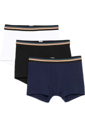 Paul Smith Set de tres bóxeres con motivo Artist Stripe