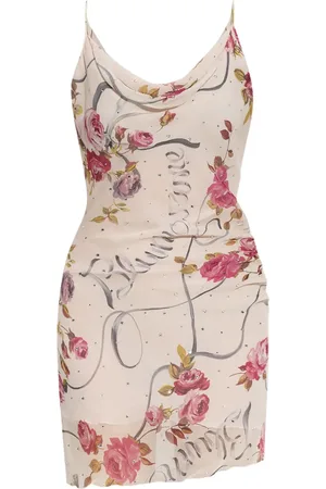 BLUMARINE Vestido corto con estampado floral