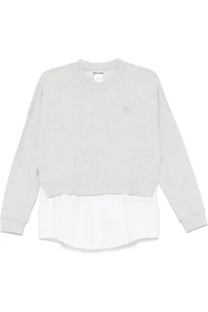 DKNY Sudadera con apliques de popelina