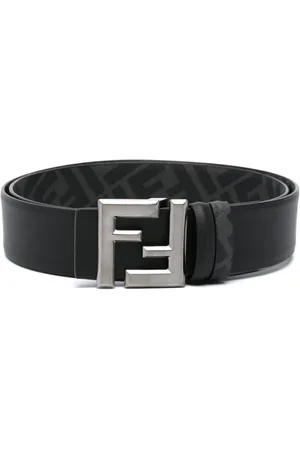 Fendi Cinturón FF Squared Reversible