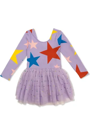 Stella McCartney Vestido con estrellas estampadas