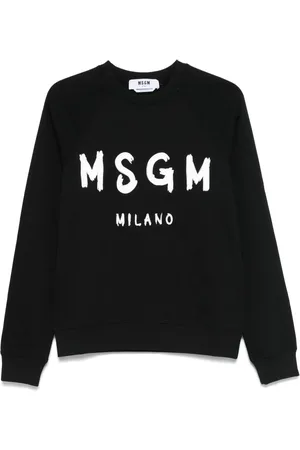 Msgm Sudadera con logo estampado