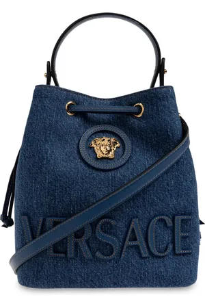 VERSACE Bolso bombonera La Medusa vaquero