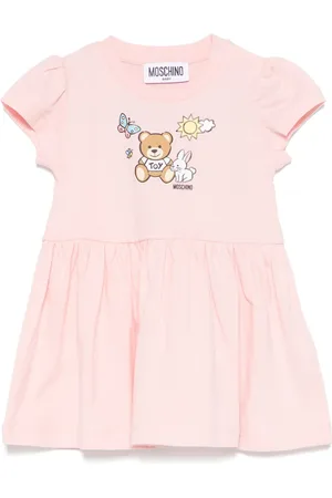 Moschino Vestido con estampado gráfico