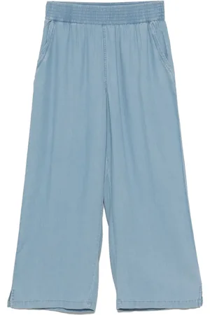 DKNY Pantalones de tejido cambray