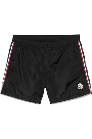 Moncler Bañador con ribete tricolor