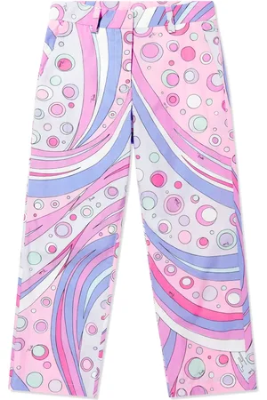 PUCCI Junior Leggins con estampado en toda la pieza