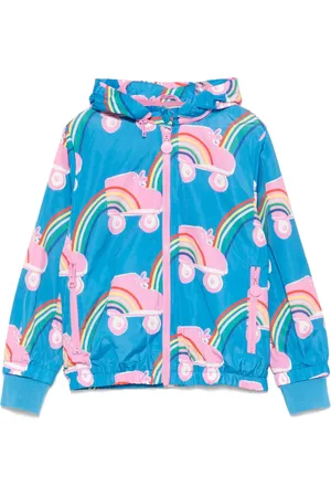 Stella McCartney Chaqueta con capucha y estampado