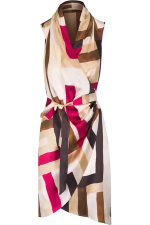 Kiton Vestido con estampado geométrico
