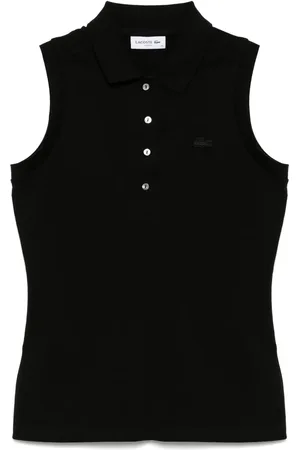 Lacoste Top con parche del logo
