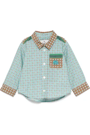 Etro Camisa con estampado de cachemira