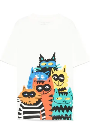 Stella McCartney Camiseta con estampado gráfico