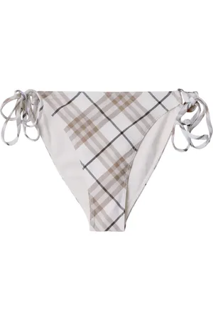 Burberry Bragas de bikini a cuadros
