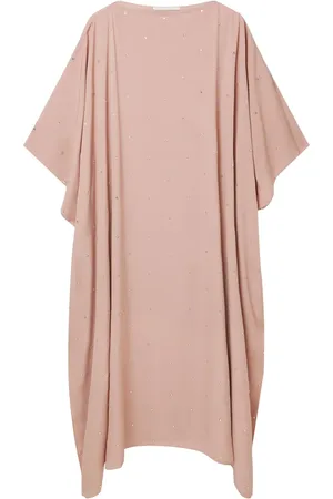 Stella McCartney Vestido con apliques de strass