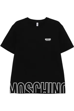 Moschino Camiseta con logo en relieve