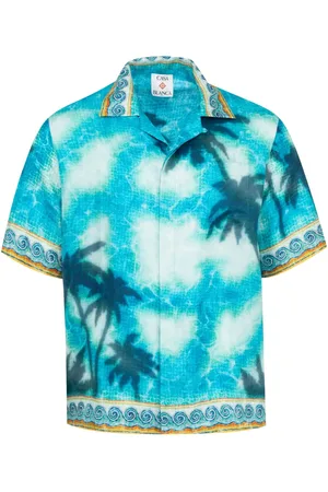 Casablanca Camisa con cuello cubano
