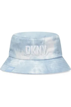 DKNY Sombrero de pescador con motivo tie-dye