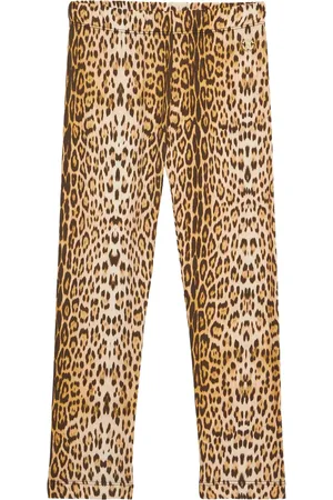 Roberto Cavalli Leggins con estampado de leopardo