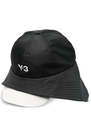 Y-3 Gorro con cierre de tira